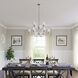 Caily 9 Light 31.5 inch Brushed Nickel Chandelier Ceiling Light
